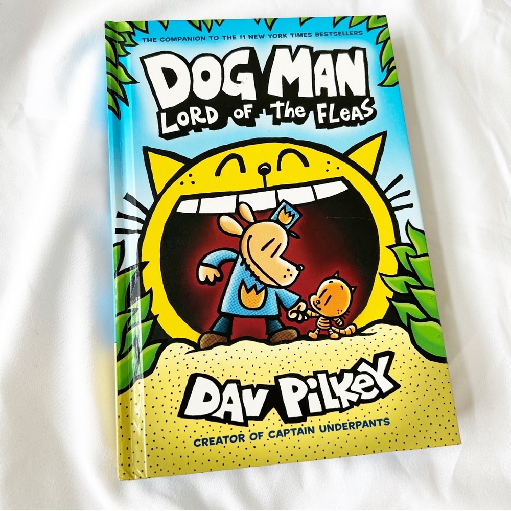 DOG MAN Lord of the Fleas by Dav Pilkey